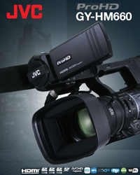 Профессиональная видеокамера JVC GY-HM660
